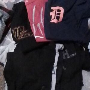 Teen Boy Short Sleeve Tee - Red and Black